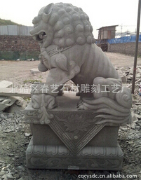 【石獅園林石雕】重現雄風